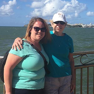thriving on dialysis, a family taking a cruise