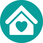 House with heart icon